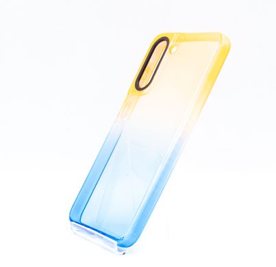 Чохол TPU+PC Sunny Gradient для Samsung S21 FE orange/blue