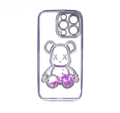Чохол Shining Bear для iPhone 13 Pro dark purple