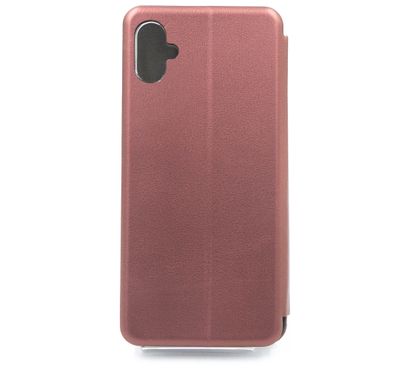 Чохол книжка Original шкіра для Samsung A05 marsala