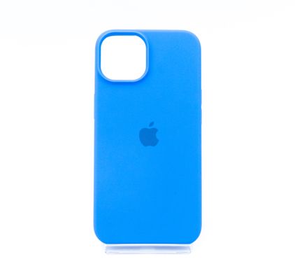 Силіконовий чохол Full Cover для iPhone 14 capri blue (new lake blue)