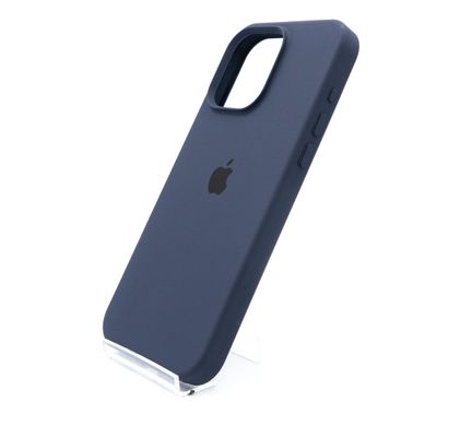 Силіконовий чохол Full Cover для iPhone 15 Pro Max midnight blue