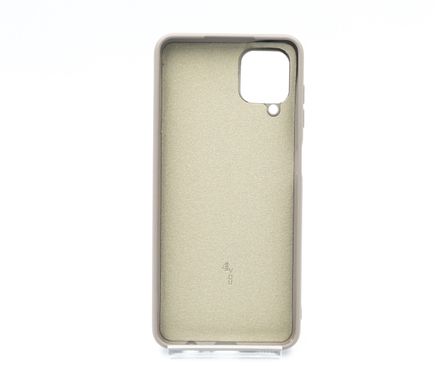 Силіконовий чохол Full Cover для Samsung A12/M12 dark olive без logo