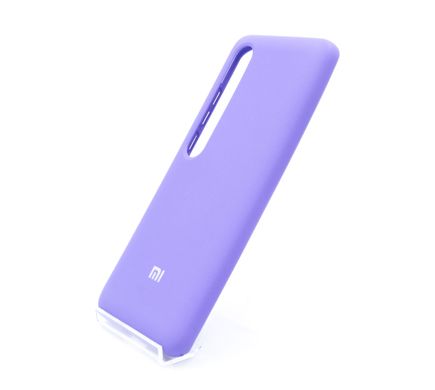 Силіконовий чохол Full Cover для Xiaomi Mi 10/Mi 10 Pro violet