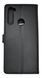 Чехол-книжка кожа для Xiaomi Redmi Note 8T black Getman Gallant PU