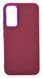 Силіконовий чохол Metal frame для Samsung A34 5G maroon (AA)