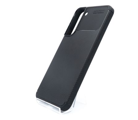 Силіконовий чохол Ultimate Experience Carbon для Samsung S22+ black (TPU)