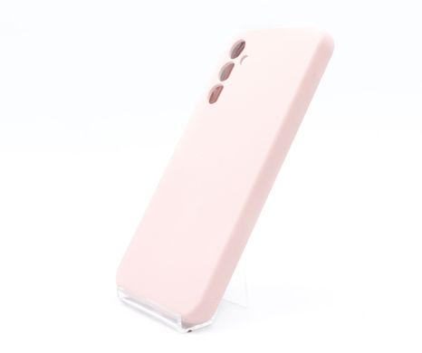 Силіконовий чохол Full Cover для Samsung A34 5G pink sand (AAA) Full Camera без logo