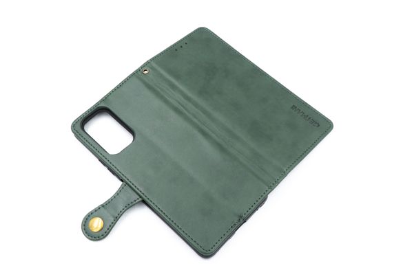 Чохол-книжка шкіра для Xiaomi Redmi Note 10Pro green Getman Gallant PU