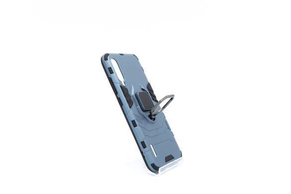 Чохол Transformer Ring for Magnet для Xiaomi Mi A3 metal slate протиударний
