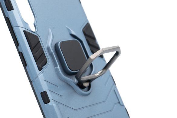 Чехол Transformer Ring for Magnet для Xiaomi Mi A3 metal slate противоударный