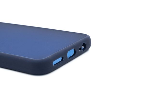 Чохол TPU+PC Lyon Frosted для Xiaomi Redmi Note 9/Redmi 10X navy blue