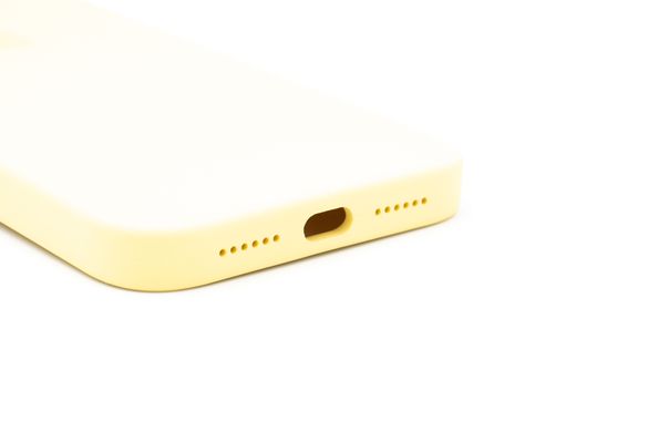 Силіконовий чохол Full Cover Square для iPhone XR canary yellow Full Camera
