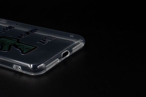 Силіконовий чохол MyPrint для iPhone 7+/8+ Щоб стояв, clear