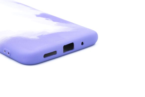 Силиконовый чехол WAVE Watercolor для Xiaomi Redmi 9A (TPU) blue