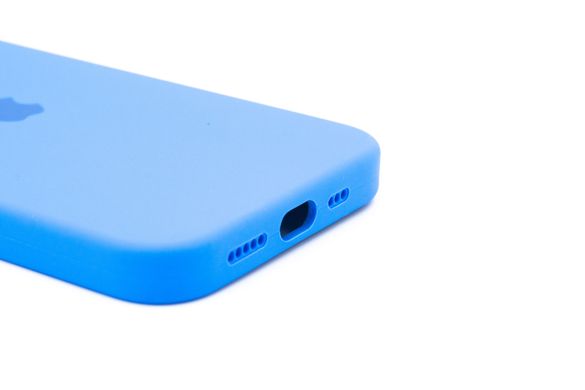 Силіконовий чохол Full Cover для iPhone 14 capri blue (new lake blue)