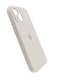 Силіконовий чохол Full Cover для iPhone 15 antique white Full camera