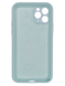 Силіконовий чохол Full Cover для iPhone 11 Pro mist blue Full Camera