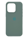 Силіконовий чохол Full Cover для iPhone 15 Pro pine green