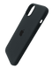 Силиконовый чехол with MagSafe для iPhone 15 black 1:1 Smart animation