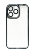 Чехол Fibra Bling Side edge для iPhone 13 Pro clear black Full Camera