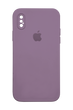 Силиконовый чехол Full Cover Square для iPhone XS Max lilac pride Full Camera