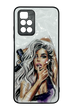 TPU+PC чехол Prisma Ladies для Xiaomi Redmi 10 4G purple