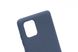 Силіконовий чохол Full Cover для Samsung Note 10 Lite /A81 midnight blue без logo