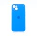 Силіконовий чохол Full Cover для iPhone 13 capri blue Full Camera