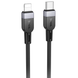 Кабель Hoco X109 Silicone Type-C to Lightning PD27W 1m black