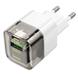 Мережевий зарядний пристрій Hoco C131A Platium PD30W+QC 3.0 clear black