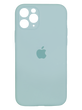 Силіконовий чохол Full Cover для iPhone 11 Pro mist blue Full Camera