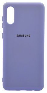 Силіконовий чохол Full Cover для Samsung A02 dasheen my color