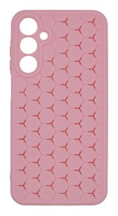 Чехол TPU Honeycomb для Samsung A25 5G light pink Full Camera