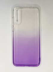 Силиконовый чехол Gradient Design для Huawei P Smart S /Y8P white/purple