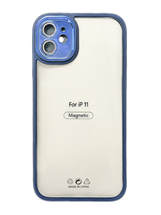 Чохол Fibra Chrome Lens для iPhone 11 sierra blue Full Camera