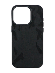 Чехол Speshl Camo Leather with MagSafe для iPhone 15 Pro Max black