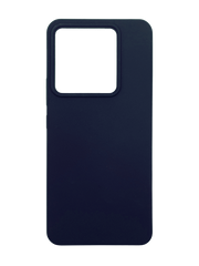 Силиконовый чехол Full Cover для Xiaomi Redmi Note 13 Pro 5G midnight blue (AAA) без logo