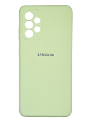 Силіконовий чохол Full Cover для Samsung A52 mint Full camera