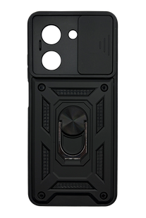 Чохол Camshield Serge Ring для Xiaomi Redmi A5 black (Europe) протиударний шторка/захист камери