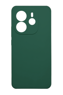 Силиконовый чехол Full Cover Lakshmi для Xiaomi Redmi Note 14 4G cyprus green(AAA)Full Camera без lo