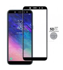 Защитное 5D стекло Люкс для Samsung А600/A6 (2018) 0.3mm black