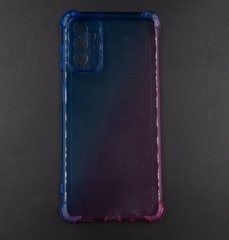 Силиконовый чехол WAVE Shine для Samsung M52 blue/pink