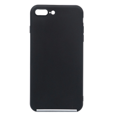 Силиконовый чехол Soft feel для iPhone 7+/8+ black