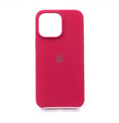 Силіконовий чохол Full Cover для iPhone 14 Pro Max rose red
