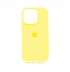 Силіконовий чохол Full Cover для iPhone 14 Pro yellow