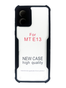 Чохол TPU+PC Ease Black Shield для Motorola Moto E13 black Full Camera