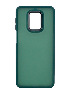 Чехол TPU+PC Lyon Frosted для Xiaomi Redmi Note 9s/Note 9 Pro/Note 9 Pro Max green