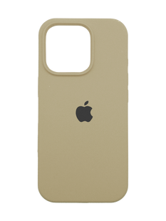 Силіконовий чохол Full Cover для iPhone 16 Pro desert gold