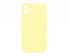 Силіконовий чохол Full Cover Square для iPhone 11 bright yellow Camera Protective