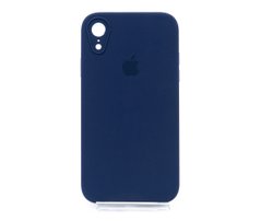 Силіконовий чохол Full Cover Square для iPhone XR midnight blue Camera Protective